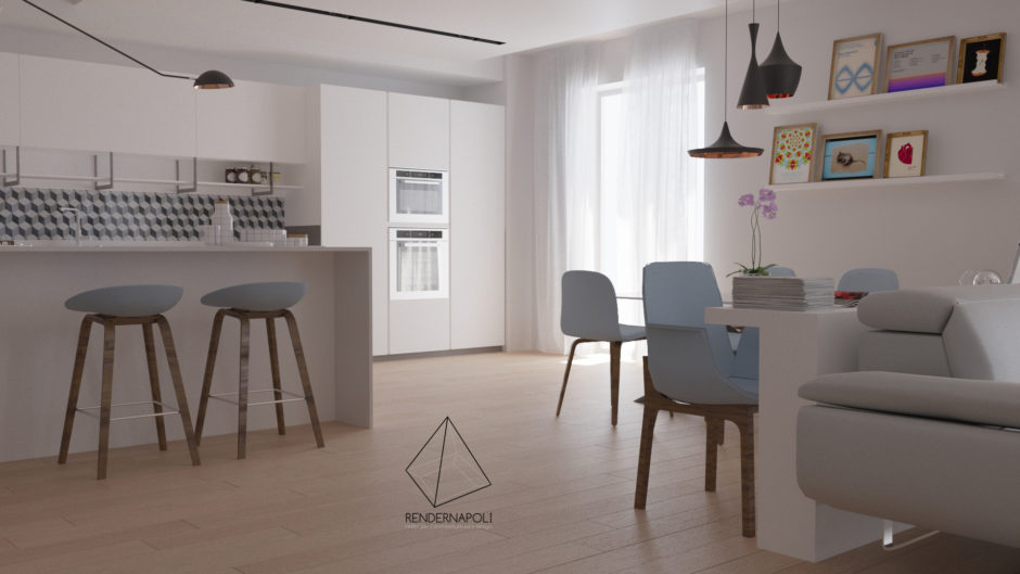 Render Soggiorno Salerno